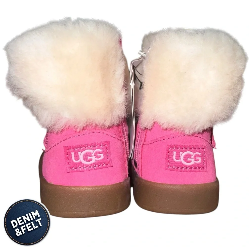 Ugg Baby/Toddler/Children’s Pink Ramona‎ Snow Boots/Booties | NEW!!🩷🩷